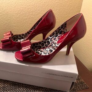 Chili/Red Patent Heels
